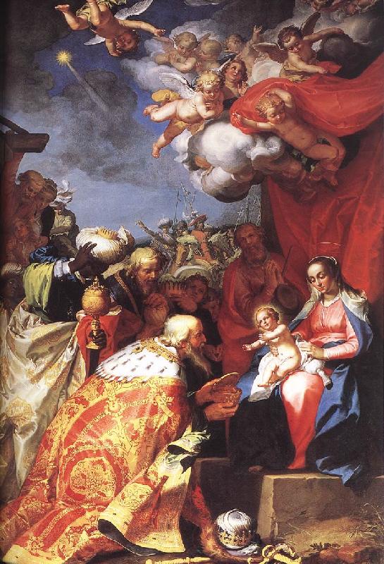 BLOEMAERT, Abraham Adoration of the Magi d France oil painting art